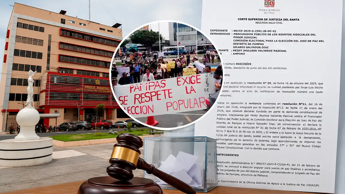 Comuneros de Pampas Pallasca y resolución judicial sobre su autonomía comunal